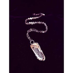 Quartz necklace